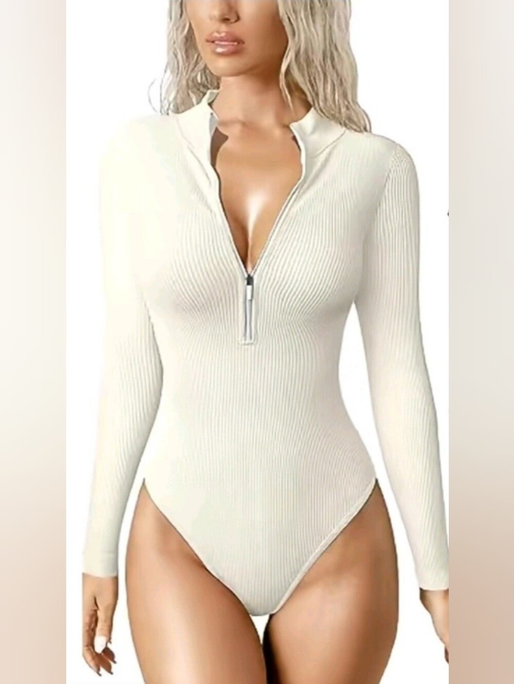 Bodysuit With Zipper